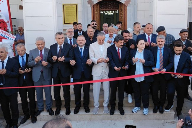 Besni'de Dr. Necip Öztürk Camii dualarla açıldı