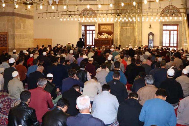 Konya'da Filistin için dua edildi