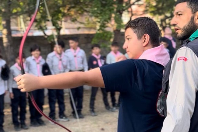 Konya Diyanet izcileri Mevlid-i Nebi kampında