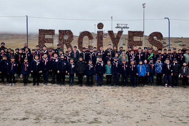 Kayseri Diyanet İzcilik Spor Kulübü Erciyes Kampı tamamladı