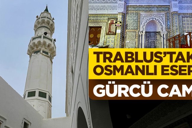 Trablus’taki Osmanlı eseri "Gürcü Cami" eşsiz çini süslemeleriyle zamana meydan okuyor