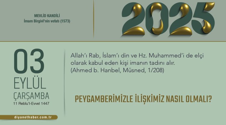 Peygamberimizle İlişkimiz Nasıl Olmalı?