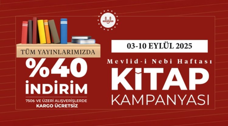 Diyanet Yayınlarında Mevlid-i Nebi indirimi başladı