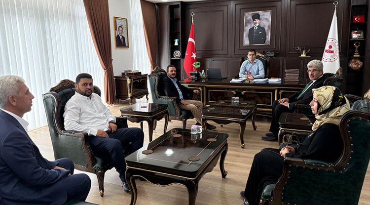 Bahçe Kaymakamı Şahin, din görevlilerini ağırladı