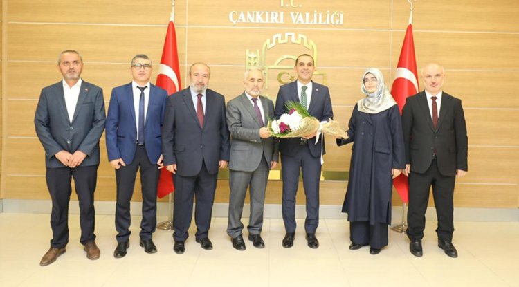 Çankırı Valisi Taşolar'a Mevlid-i Nebi ziyareti