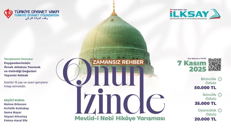 TDV'den Ödüllü Mevlid-i Nebi Hikaye Yarışması