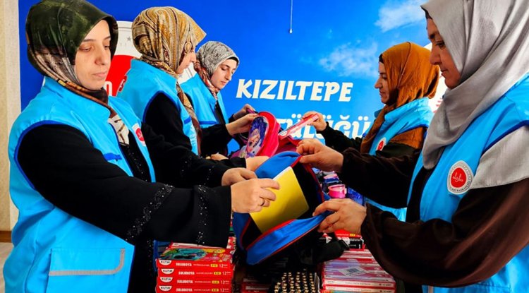 TDV Kızıltepe Şubesi Kadın Kollarından eğitime destek