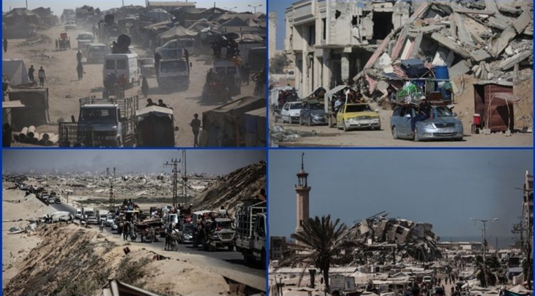 İşgal güçleri, Gazze kentindeki 1 milyon Filistinlinin tamamının güneye göç etmesini istedi