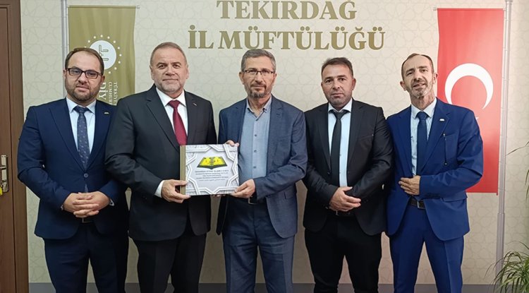 Balkan müftülerinden Tekirdağ'a ziyaret