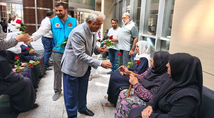 Adıyaman'da hastalara Mevlid-i Nebi ziyareti