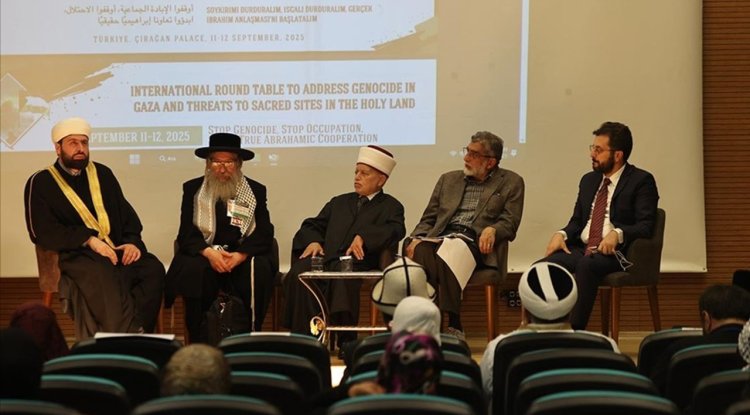 Avrupa Müslüman Forumu, işgalcilerin Gazze soykırımına karşı Şanlıurfa'da toplantı düzenledi