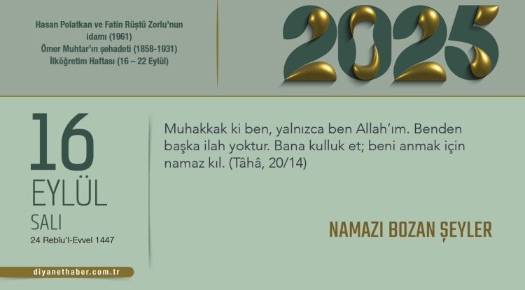 Namazı Bozan Şeyler