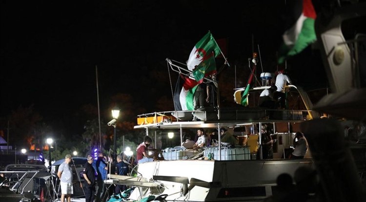 Küresel Sumud Filosu'nun yaklaşık 2 hafta içinde yardımlarla Gazze'ye ulaşması hedefleniyor