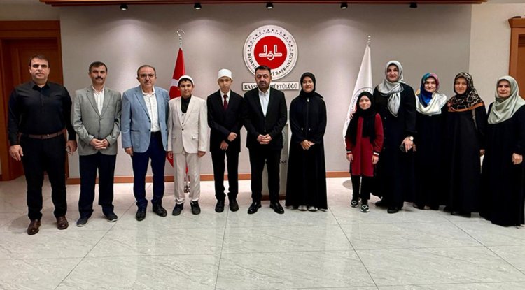 Kayseri'de hafızlık il birinciliği yarışması yapıldı