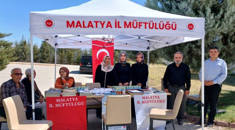 Malatya'da Mevlid-i Nebi tanıtım standı açıldı