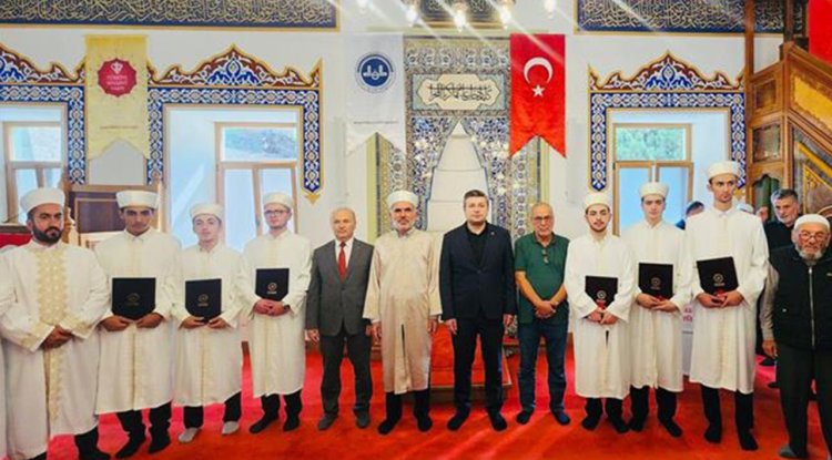 İnebolu'da hafızlar belge aldı