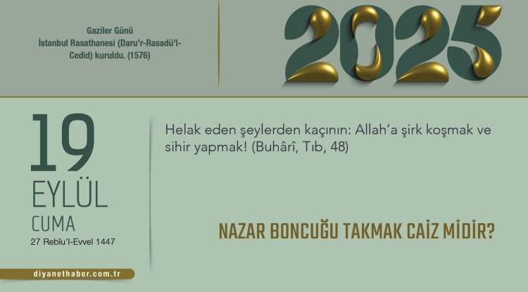 Nazar Boncuğu Takmak Caiz Midir?