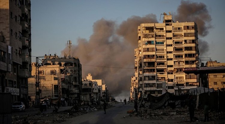 İşgalcilerin Gazze'de düzenlediği saldırılarda ikisi çocuk 13 Filistinli şehit oldu