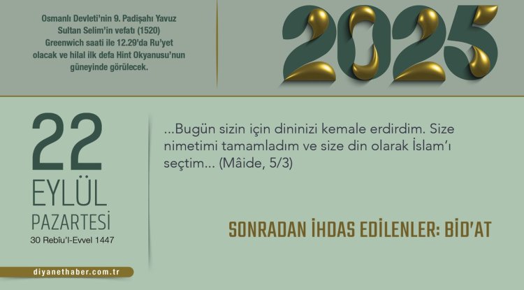 Sonradan İhdas Edilenler: Bid’at