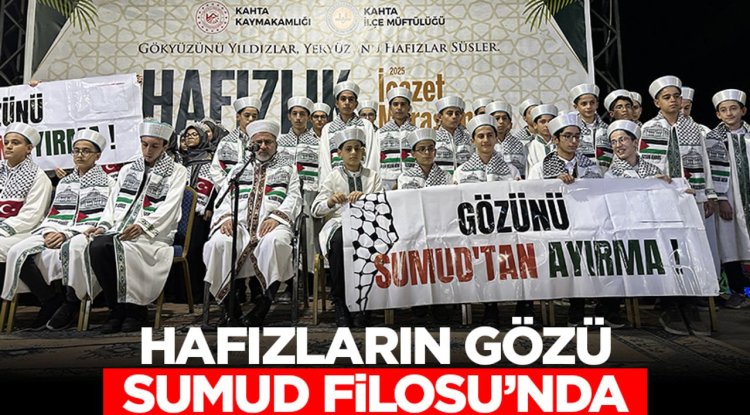 Hafızların Gözü Sumud Filosu'nda
