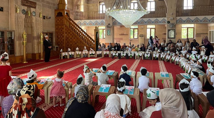 Aksaray'da minikler "Bedi Besmele" ile eğitime başladı