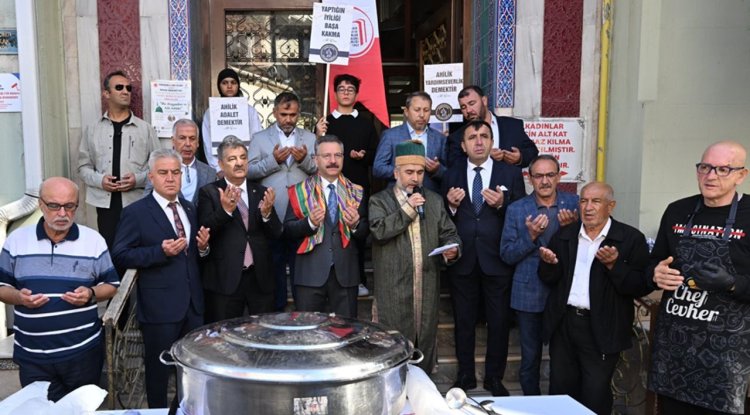 Eskişehir'de ahi duası yapıldı