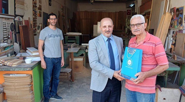 Müftülükten yılın ahisine ziyaret