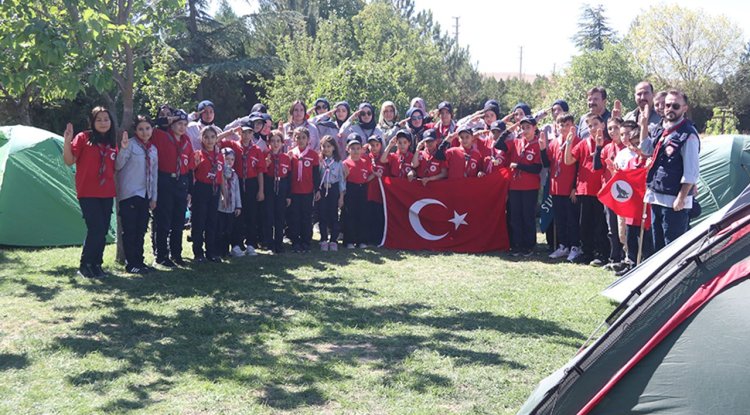 Eskişehir Diyanet izcileri Mevlid-i Nebi kampında