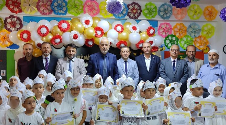 Isparta'da minikler "Bed-i Besmele" heyecanı yaşadı