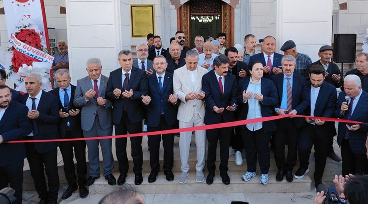 Besni'de Dr. Necip Öztürk Camii dualarla açıldı