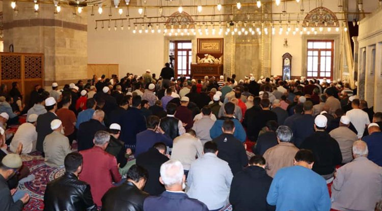 Konya'da Filistin için dua edildi