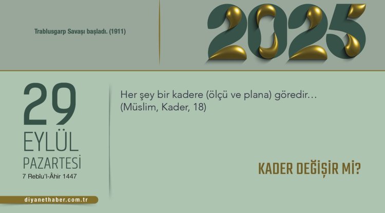 Kader Değişir mi?