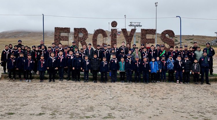 Kayseri Diyanet İzcilik Spor Kulübü Erciyes Kampı tamamladı