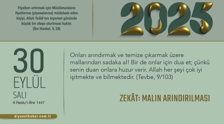 Zekât: Malın Arındırılması