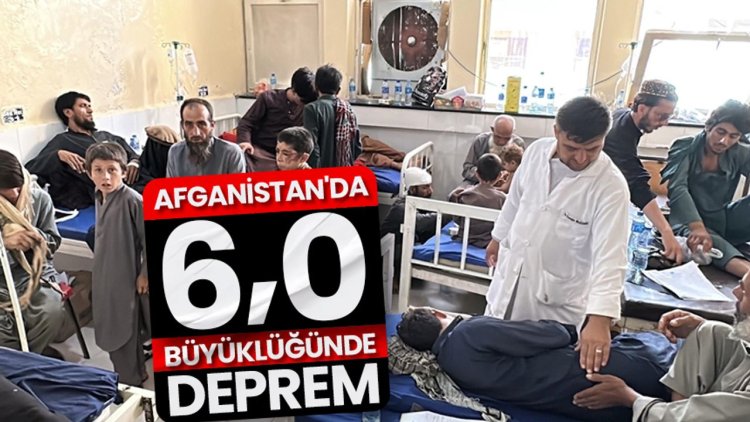 Afganistan'da meydana gelen 6 büyüklüğündeki depremde 800'den fazla kişi yaşamını yitirdi