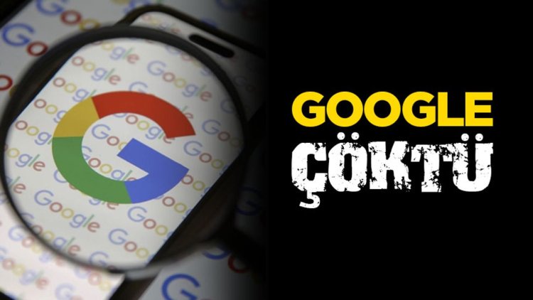 Google çöktü