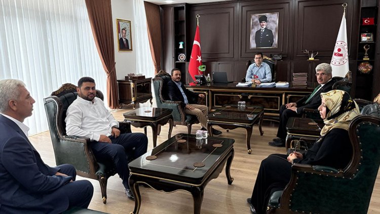 Bahçe Kaymakamı Şahin, din görevlilerini ağırladı