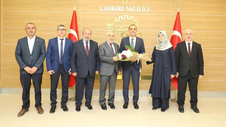 Çankırı Valisi Taşolar'a Mevlid-i Nebi ziyareti