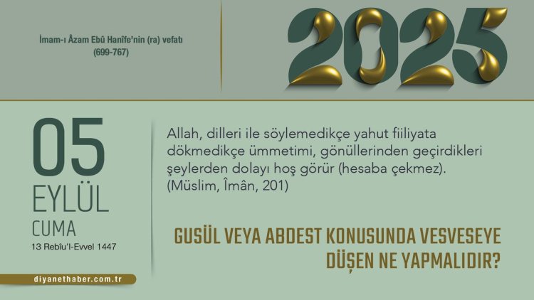 Gusül Veya Abdest Konusunda Vesveseye Düşen Ne Yapmalıdır?