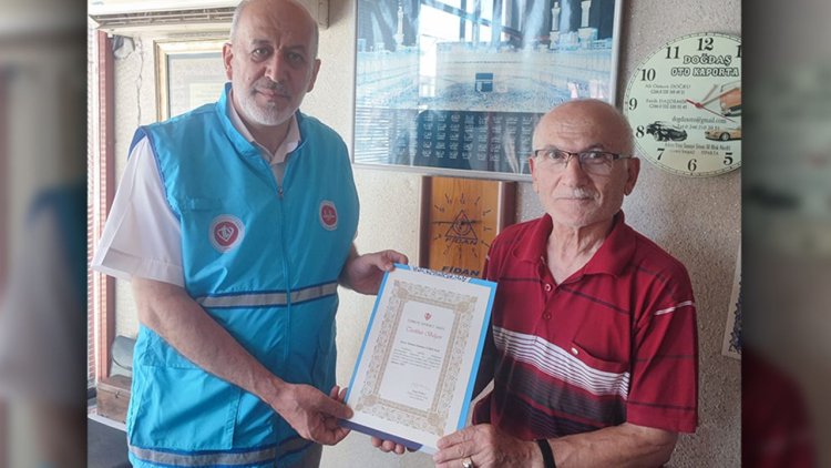 Ispartalı hayırsever arsasını TDV'ye bağışladı