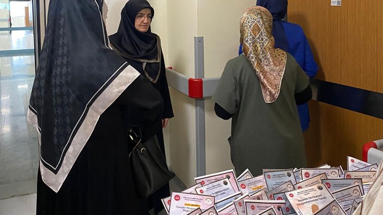 Malatya'da hastalar unutulmadı