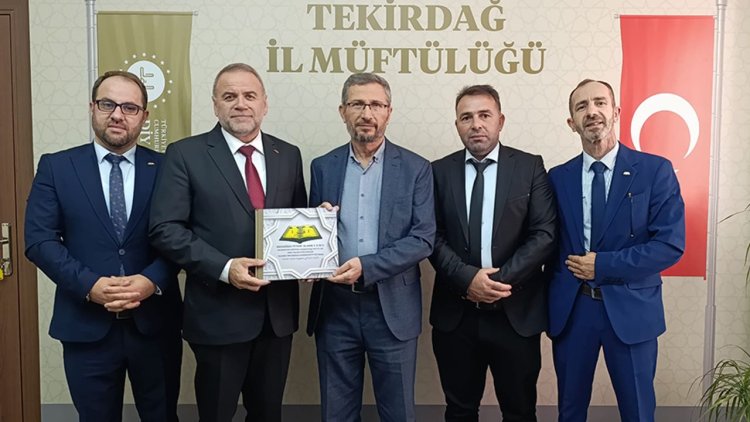 Balkan müftülerinden Tekirdağ'a ziyaret