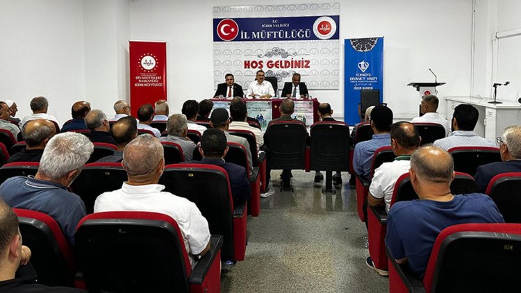 Iğdır'da kanaat önderleri Mevlid-i Nebi gündemiyle toplandı