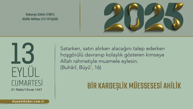Bir Kardeşlik Müessesesi Ahilik