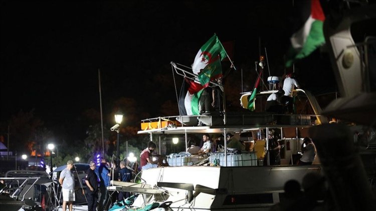 Küresel Sumud Filosu'nun yaklaşık 2 hafta içinde yardımlarla Gazze'ye ulaşması hedefleniyor