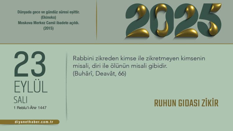 Ruhun Gıdası Zikir