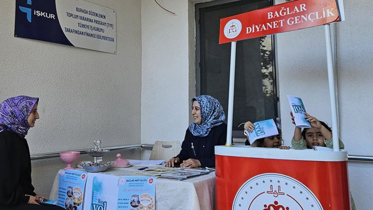 Bağlar'da üniversiteli gençler karşılandı