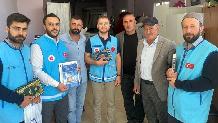 Gürpınar'da esnafa "Ahilik Haftası" ziyareti