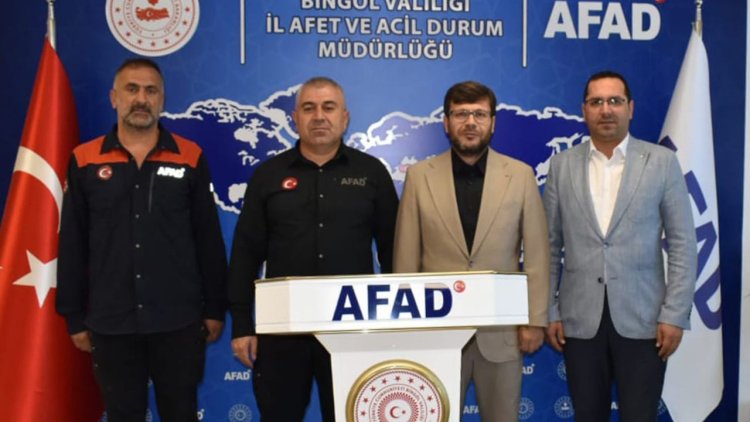 Bingöl Müftülüğü'nde AFAD destek ekibi kurulacak
