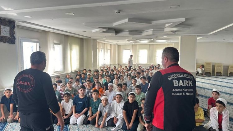 Bahçelievler'de "Yangında Farkındalık Eğitimi ve Tatbikatı"